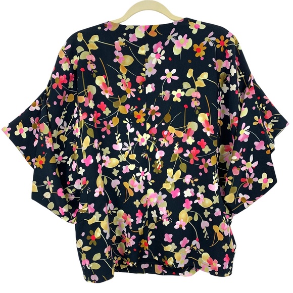 Cabi Charm Floral Print Blouse Style 3695 Sz Small - Picture 3 of 9